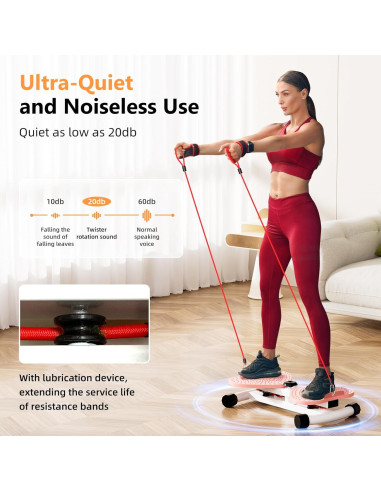 Máquina de Ejercicio Twister GlowSai para Abdomen 150 kg