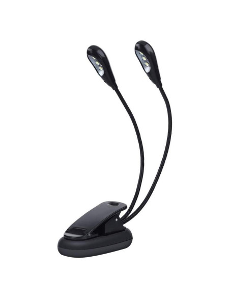 Luz de Lectura LED Ajustable con Clip RiToEasysports 29cm Luz de Lectura LED Ajustable con Clip RiToEasysports 29cm