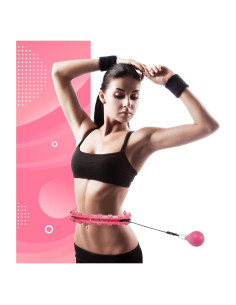 Hula Hoop Inteligente TGU FE21440 Rosa 83.82-132.08 cm