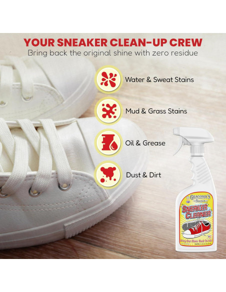 Limpiador de Zapatillas de la Abuela - Spray Quitamanchas 473ml Limpiador de Zapatillas de la Abuela - Spray Quitamanchas 473ml