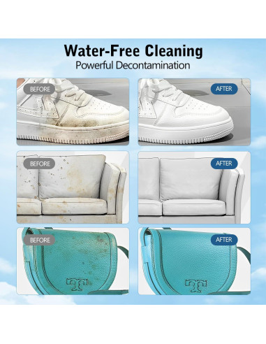 Crema Limpiadora Multiusos RUOQI 2023 para Zapatos Blancos