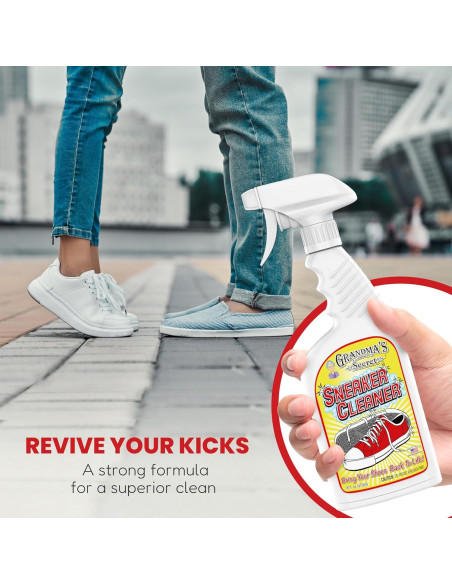 Limpiador de Zapatillas de la Abuela - Spray Quitamanchas 473ml Limpiador de Zapatillas de la Abuela - Spray Quitamanchas 473ml