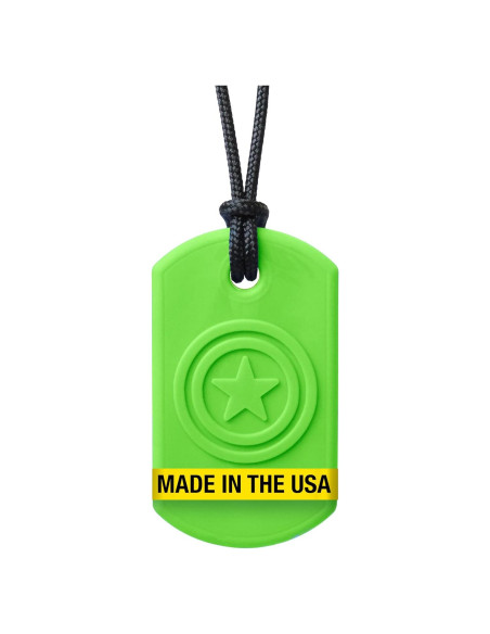 Collar Masticable ARK Super Star Verde Lima para Niños y Adultos Collar Masticable ARK Super Star Verde Lima para Niños y Adultos
