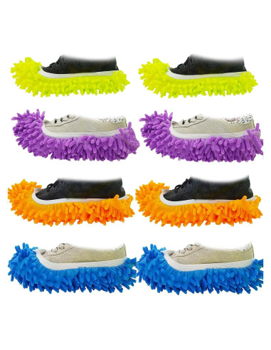 Cubiertas de Mopa de Microfibra Lavables M-jump 8 Pcs Multicolor