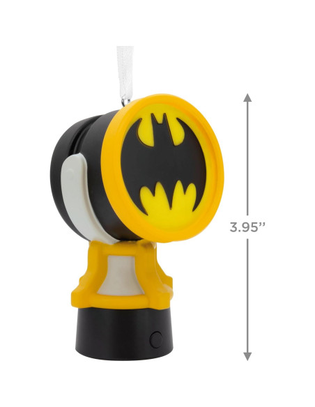 Adorno Navideño Bat-Signal Hallmark DC Batman con Luz Adorno Navideño Bat-Signal Hallmark DC Batman con Luz