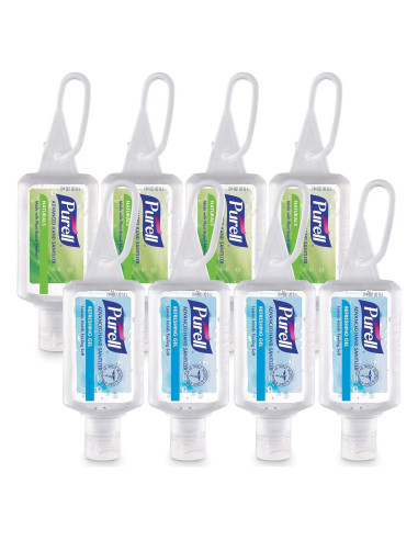 Desinfectante de Manos Purell Advanced 8x1oz Naturales y Gel