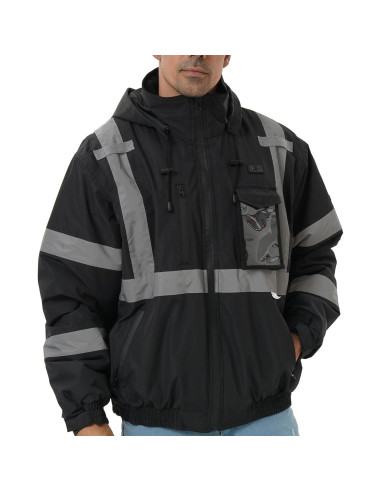 Chaqueta Térmica de Seguridad Hi-Vis DPSAFETY Impermeable