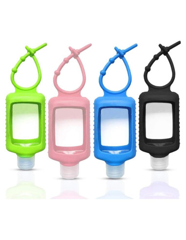 Paquete de 4 Botellas de Viaje ICHOEEU 60ml A Prueba de Fugas