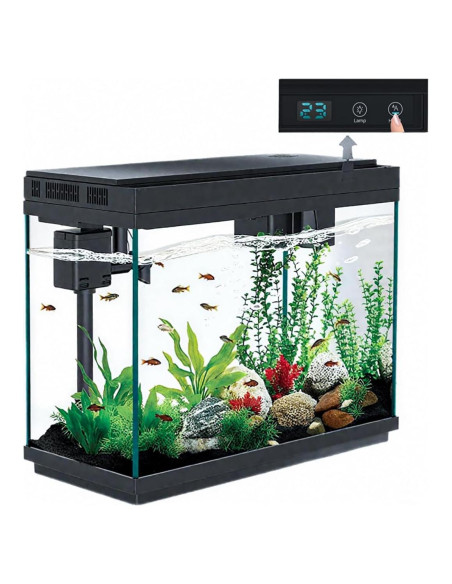 Acuario Inteligente BarkBuddy 9.5L Autolimpiante LED 7 Colores Acuario Inteligente BarkBuddy 9.5L Autolimpiante LED 7 Colores