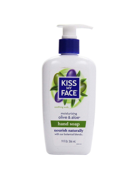 Jabón de Manos Hidratante Kiss My Face Oliva y Aloe 4x313g Jabón de Manos Hidratante Kiss My Face Oliva y Aloe 4x313g