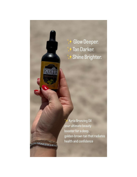 Aceite Bronceador Kyria 100% Natural 80g Aceite Bronceador Kyria 100% Natural 80g