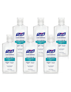 Gel Desinfectante de Manos Purell 2en1 Hidratante 4 oz - Paquete de 6