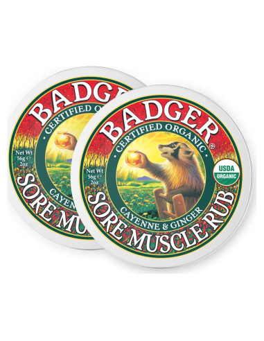 Badger Ungüento Orgánico para Músculos Adoloridos 113 g