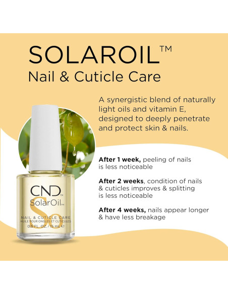 CND SolarOil Aceite para Cutículas 14.79 ml - Hidratante CND SolarOil Aceite para Cutículas 14.79 ml - Hidratante