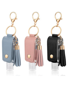 Set 3 Llavero Soporte Desinfectante Manos 30ml ZEYIYER