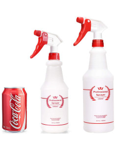 Botellas de Spray de Plástico Uineko 950 ml 4 Piezas Rojo 2
