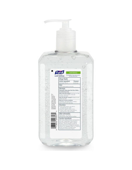 Kit Desinfectante de Manos PURELL Naturals 24 oz + 2 Botellas 59 ml Kit Desinfectante de Manos PURELL Naturals 24 oz + 2 Botellas 59 ml