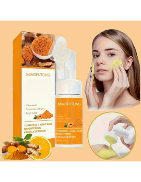 Limpiador Facial y Corporal de Cúrcuma GALHJCZ 93g Limpiador Facial y Corporal de Cúrcuma GALHJCZ 93g
