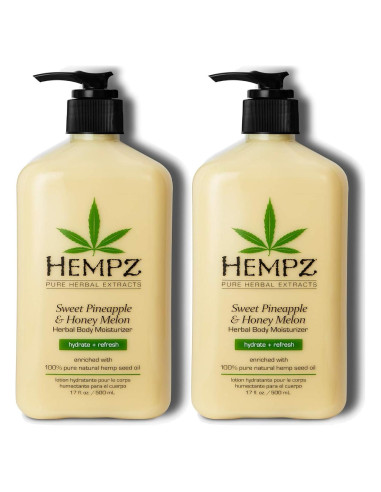 Loción Hidratante Corporal Hempz Piña y Melón 482 g