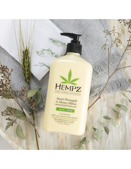 Loción Hidratante Corporal Hempz Piña y Melón 482 g Loción Hidratante Corporal Hempz Piña y Melón 482 g