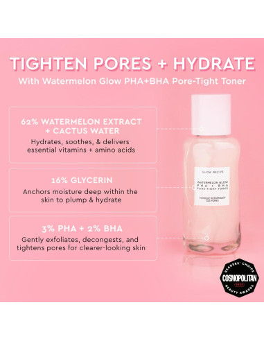 Conjunto Cuidado Piel Coreano Glow Recipe - 7 Productos