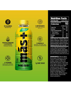 Bebida Deportiva Más+ por Messi 500ml Limón Lime League 2