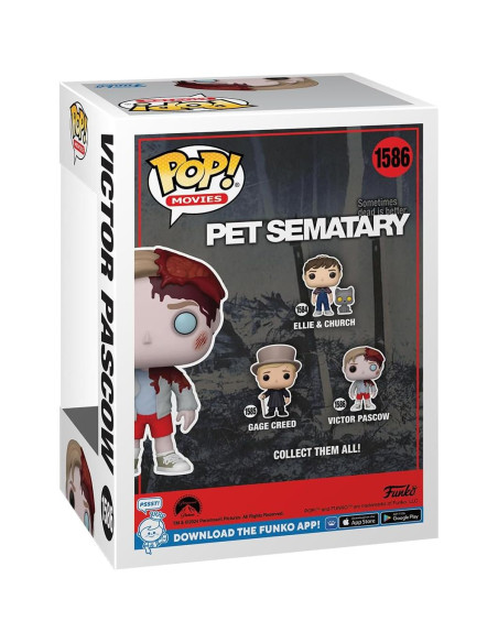 Figura Funko POP! Victor Pascow Cementerio de Mascotas 1986 Figura Funko POP! Victor Pascow Cementerio de Mascotas 1986