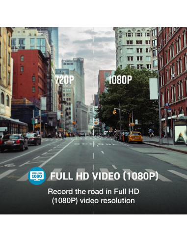 Cámara de tablero Escort M2 - Video Full HD 1080P, GPS, Wi-Fi