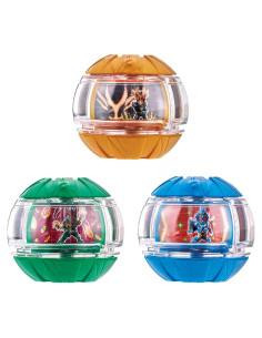 Conjunto de Cápulas Kamen Rider Zetz DX 02 - Bandai