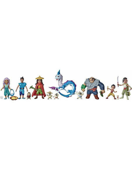 Set de Muñecas Raya y el Último Dragón Hasbro 8 Piezas Set de Muñecas Raya y el Último Dragón Hasbro 8 Piezas