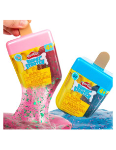 Play-Doh Melty Pop Super Stretch 2-Pack - Aromas Sandía y Arándano