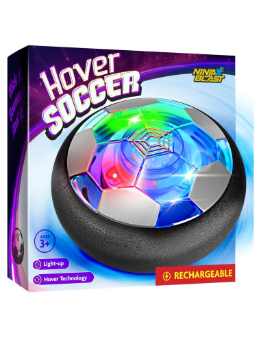 Pelota de Fútbol Iluminada Ninja Blast Hover 15cm