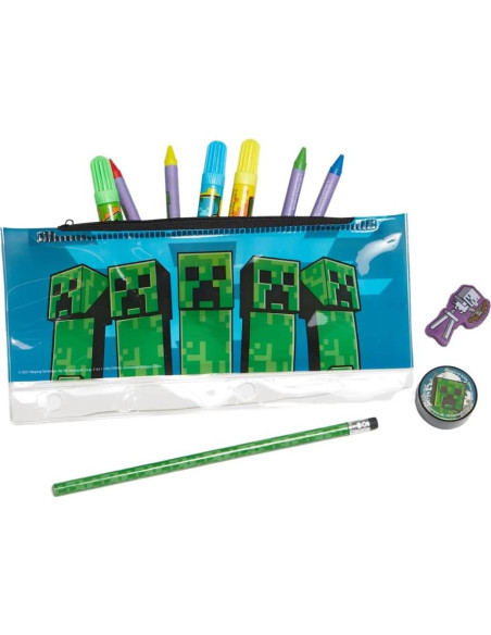 Conjunto de Arte y Stickers Minecraft 30 Pzs - Diseños Innovadores Conjunto de Arte y Stickers Minecraft 30 Pzs - Diseños Innovadores