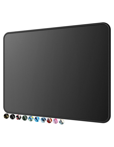 Alfombrilla de Ratón MROCO Negra 27.9 x 21.6 cm Antideslizante