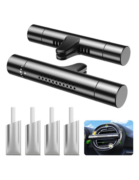 Ambientador de Coche WOOKKIT Clip Ventilación Aceite Esencial Ambientador de Coche WOOKKIT Clip Ventilación Aceite Esencial