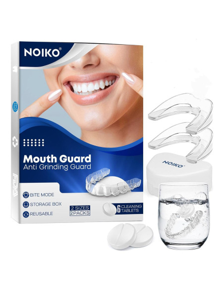 Protector Bucal Nocturno NOIKO para Rechinar Dientes - 2 Tamaños Protector Bucal Nocturno NOIKO para Rechinar Dientes - 2 Tamaños