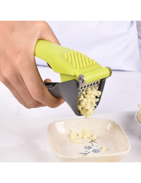 Prensa de Ajo YIKANGHENG 17.78 cm Acero Inoxidable y Plástico Prensa de Ajo YIKANGHENG 17.78 cm Acero Inoxidable y Plástico