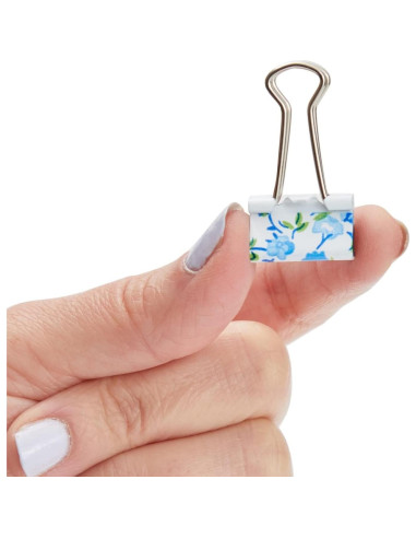 Clips de Binder Decorativos Juvale 40 Piezas Multicolor 3.81cm