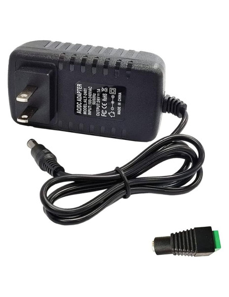 Adaptador de Corriente 24V 1A AC a DC 24W con Conector 5.5mm Adaptador de Corriente 24V 1A AC a DC 24W con Conector 5.5mm