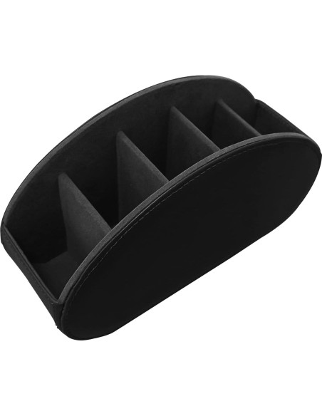 Soporte Organizador de Control Remoto RHCSZ Negro 5 Compartimentos Soporte Organizador de Control Remoto RHCSZ Negro 5 Compartimentos