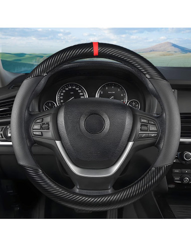 Cubierta de Volante de Coche Moly Magnolia 38cm Antideslizante