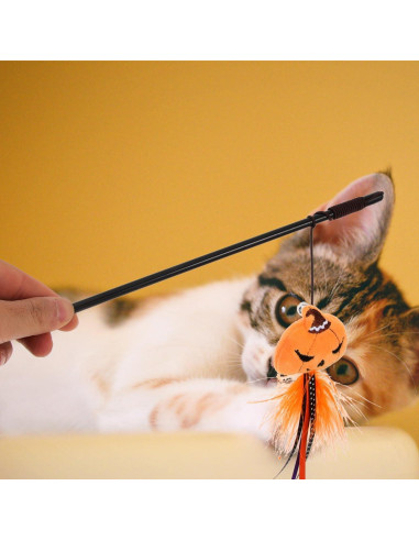 Varita Interactiva para Gatos BESTOYARD Halloween 40.64cm
