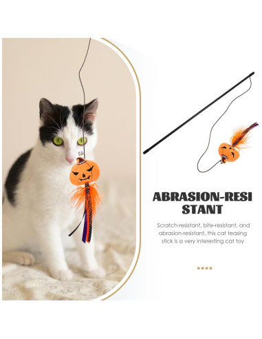 Varita Interactiva para Gatos BESTOYARD Halloween 40.64cm