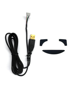 Cable USB Reemplazo para Ratón Razer DeathAdder + Patines
