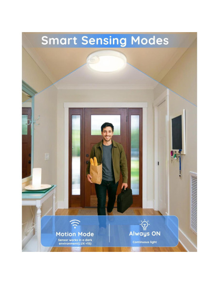 Luz de Armario Recargable TOOWELL con Sensor de Movimiento IP54 Luz de Armario Recargable TOOWELL con Sensor de Movimiento IP54
