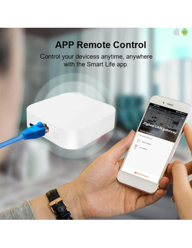 Puente Zigbee POE Tuya Conectado para Dispositivos Inteligentes