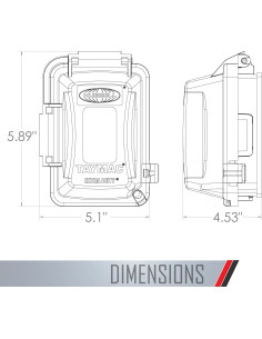 Kit Toma Corriente GFCI TayMac MKG420CS 15A Uso Extra Duro 2
