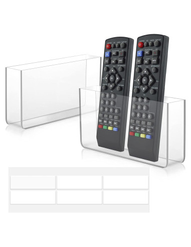 Soporte de Control Remoto Jetec 2 Piezas Acrílico Transparente