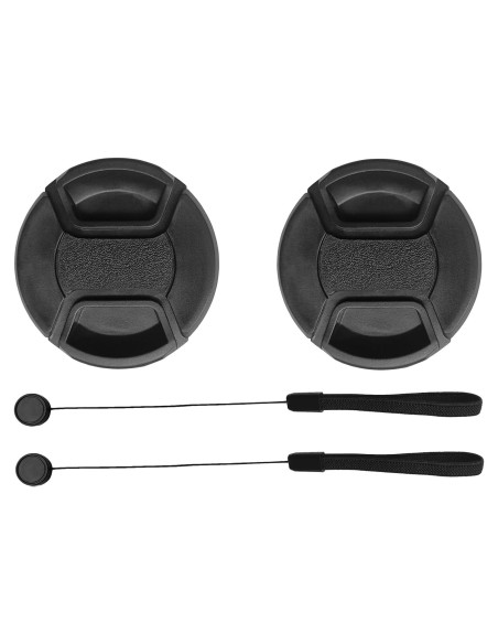 Tapa de lente 58mm Hxdzieory para Canon EF-S 18-55mm - 2 Piezas Tapa de lente 58mm Hxdzieory para Canon EF-S 18-55mm - 2 Piezas