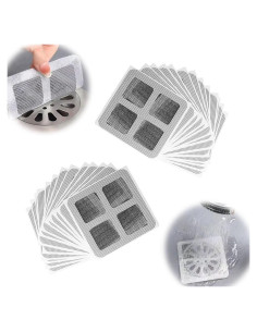 Pegatinas desechables para desagües de cabello PETUPS 20pcs